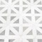 Msi Bianco Dolomite Geometrica SAMPLE Polished Marble Mesh-Mounted Mosaic Tile ZOR-MD-0159-SAM - alternate 4